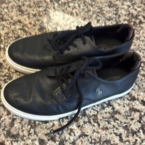 Kids Polo by Ralph Lauren Black Sneakers